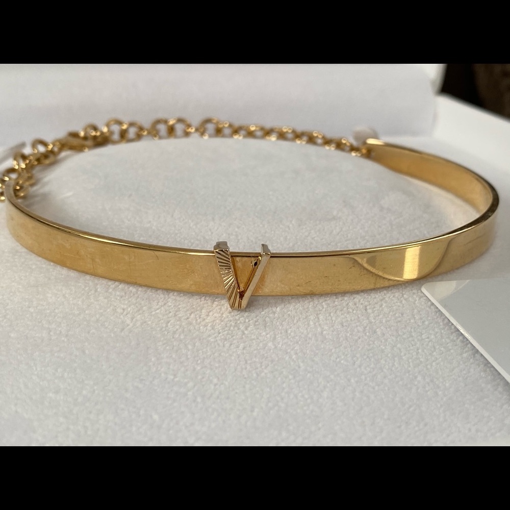 GOLD VERSACE CHOCKER